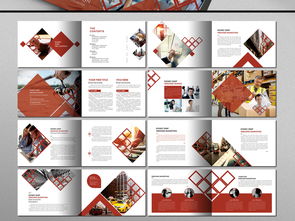 大气企业形象画册设计 构建品牌视觉叙事，赋能企业宣传与形象策划